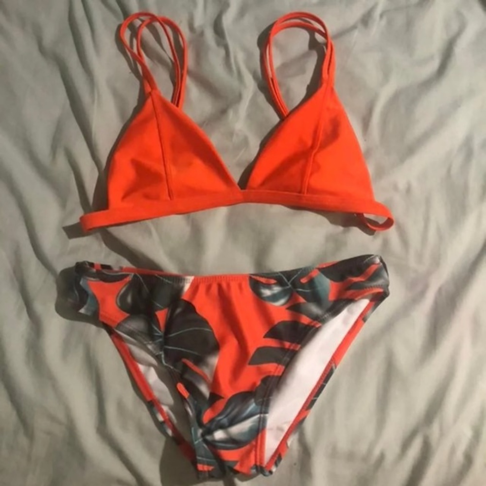 Orange Bikini Set